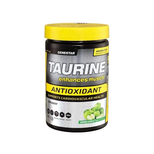 پودر تائورین ژن استار – 250 گرم (اورجینال)