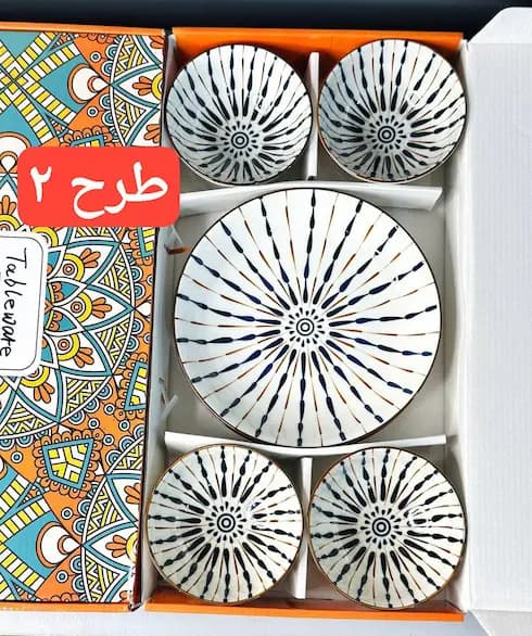 ست کادویی سرامیک 6پارچه وارداتی — تصویر ۳