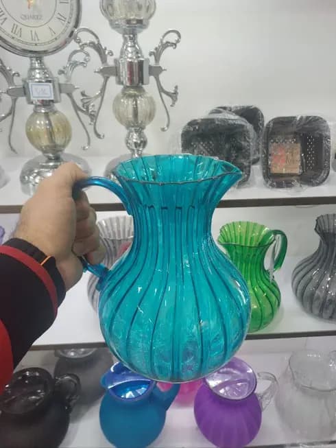 پارچ اکرولیک نشکن 1/5 لیتری چند رنگ — تصویر ۵