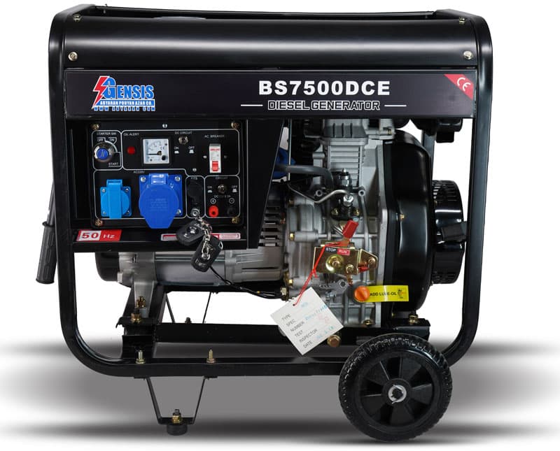 موتور برق 5.5 کیلووات گازوئیلی جنسیس مدل BS7500DCE — تصویر ۲
