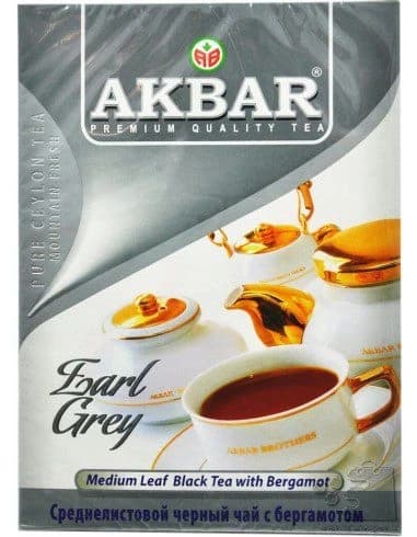 چای سیاه معطر باروتی اکبر 500گرمی ارل گری اصل