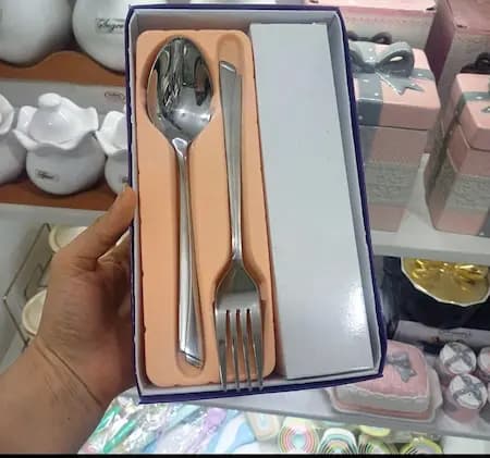 قاشق چنگال استیل نگیر 12پارچه یونیک — تصویر ۶
