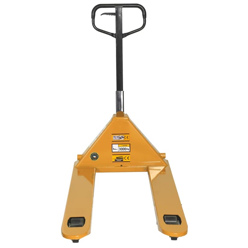 جک پالت دستی تی ام اس مدل TMS 122 cm ظرفیت 3 تن شاخک پهن — تصویر ۶