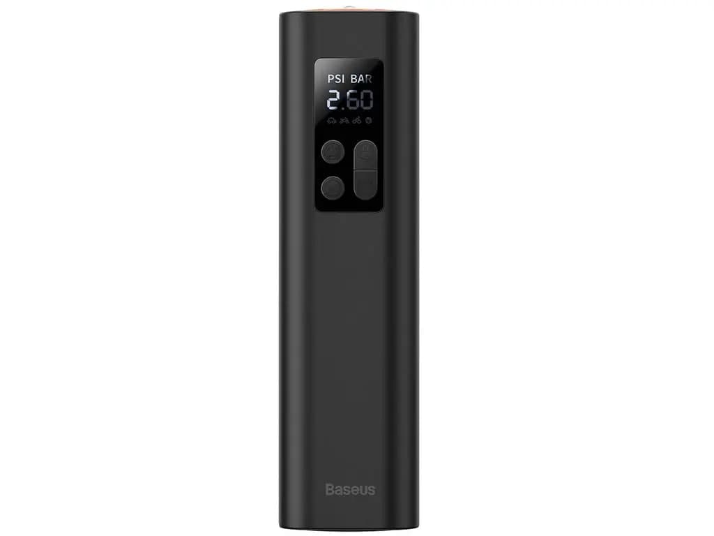 کمپرسور باد خودرو بیسوس مدل Super Mini BS-CG003 با چراغ قوه LED