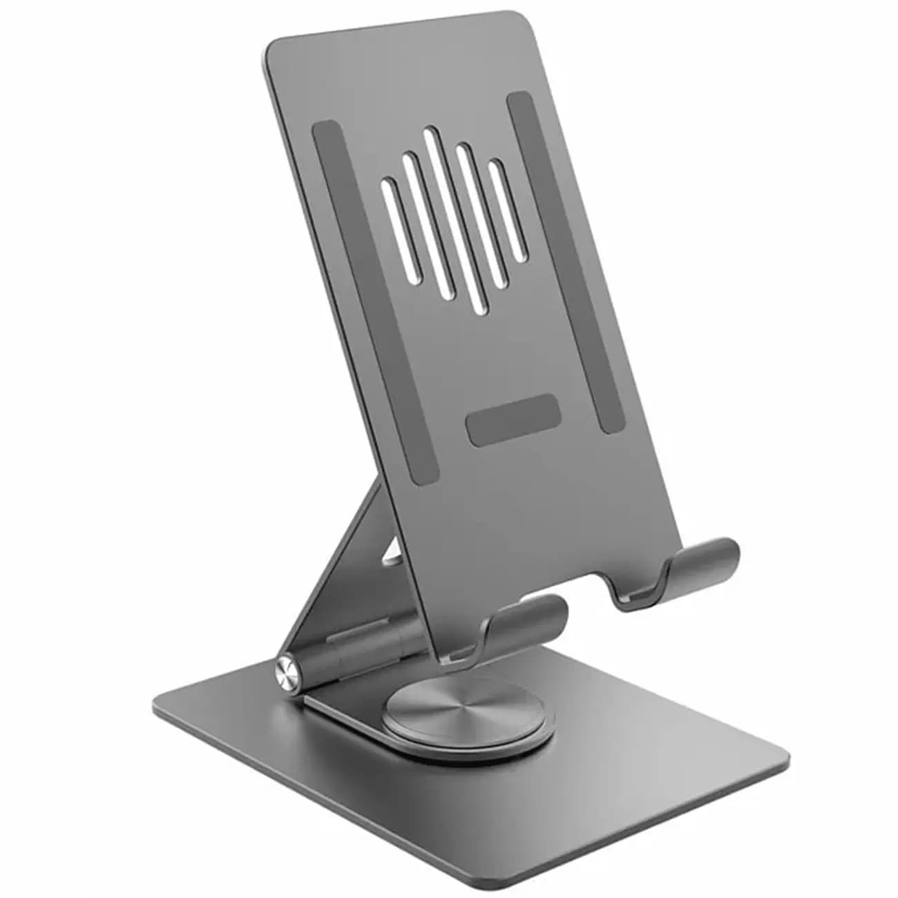 هولدر رومیزی موبایل و تبلت مومکس مدل Fold Stand KH5 چرخش ۳۶۰ درجه — تصویر ۲
