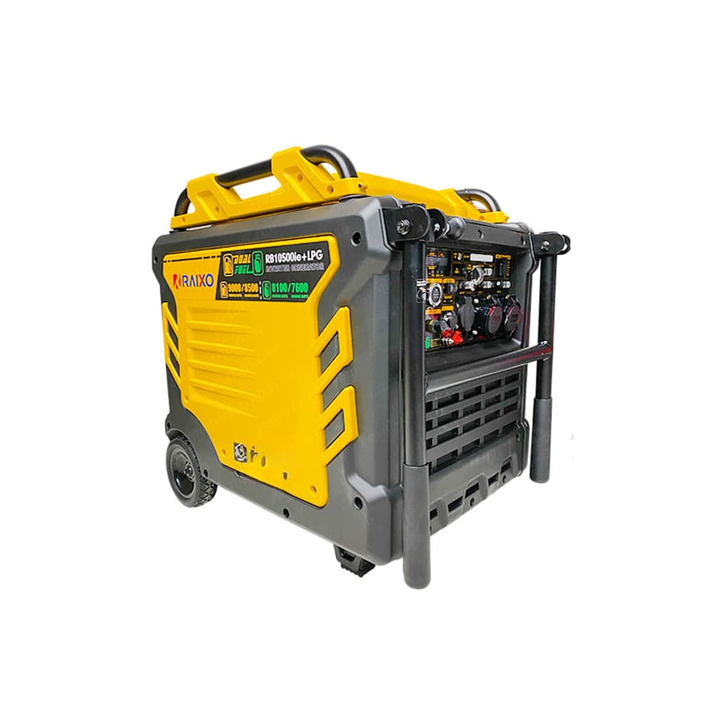 موتور برق سایلنت دوگانه سوز 9 کیلووات راکسیو مدل RB10500ie+LPG — تصویر ۲