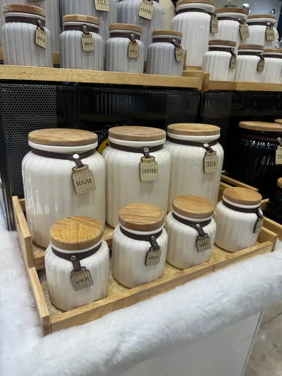 سرویس ادویه و پاسماوری گلس 4 رنگ — تصویر ۵