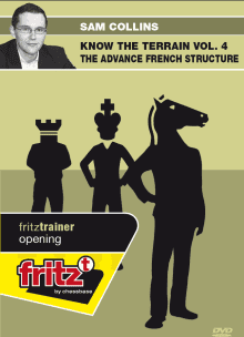 ویدئو “شناخت موقعیت ۴: نکات پیشرفته در دفاع فرانسه” با تدریس سم کالینز (Sam Collins _ Know the Terrain. Vol 4: The advance French structure)