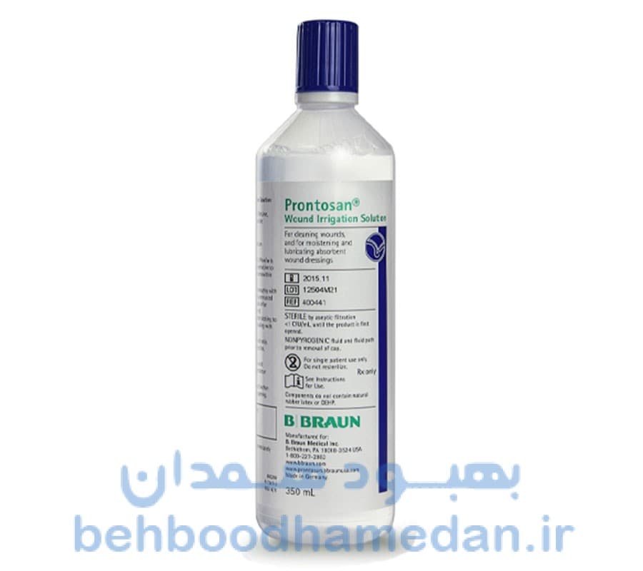 محلول شست شوی زخم پرونتوسان 350 میلی لیتر بی براون