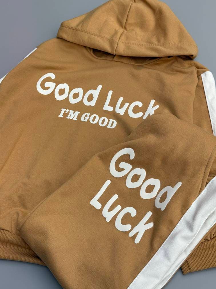 هودی و شلوار good luck — تصویر ۴