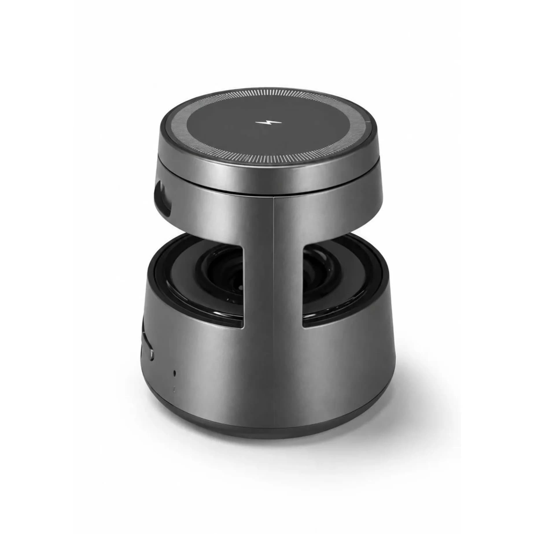 شارژر بی‌سیم و اسپیکر بلوتوثی ۵ در ۱ رکسین مدل REX-W21 — تصویر ۵