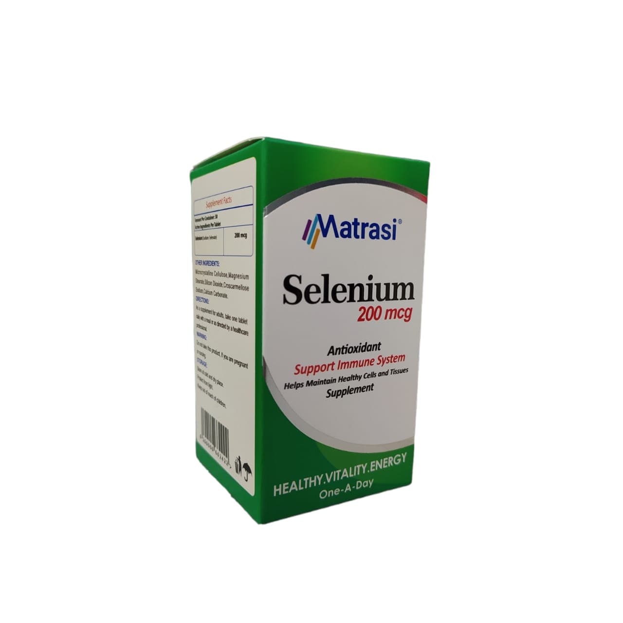قرص سلنیوم ماتراسی – 200 میکروگرم بسته 30 عددی