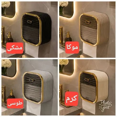 جای دستمال بهداشتی در 5 رنگ — تصویر ۳