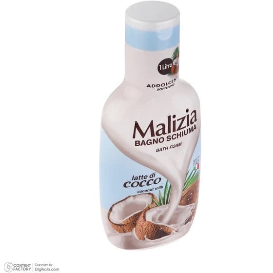 شامپو بدن مالیزیا مدل Latte Di Cocco حجم ۱۰۰۰ میلی لیتر — تصویر ۳