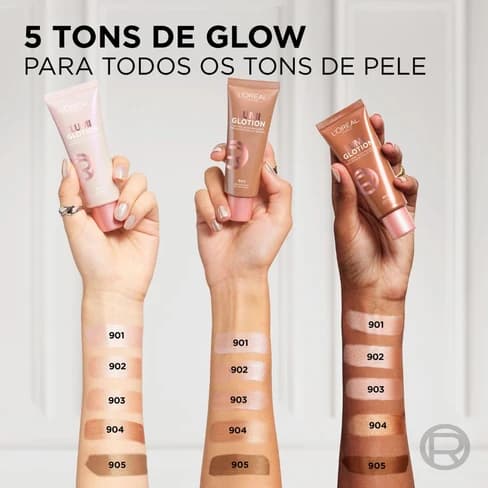 کرم درخشان کننده پوست لومی گلوشن لورئال Lumi Glotion — تصویر ۳