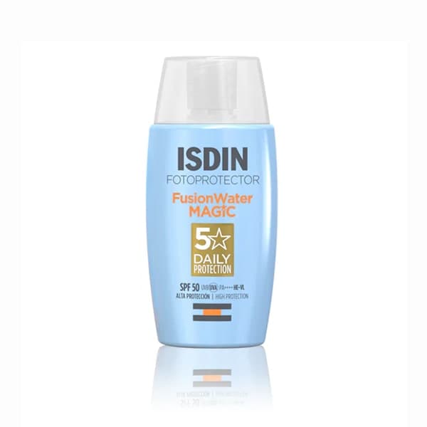 کرم ضد آفتاب فیوژن واتر بی رنگ ایزدین SPF 50 — تصویر ۲