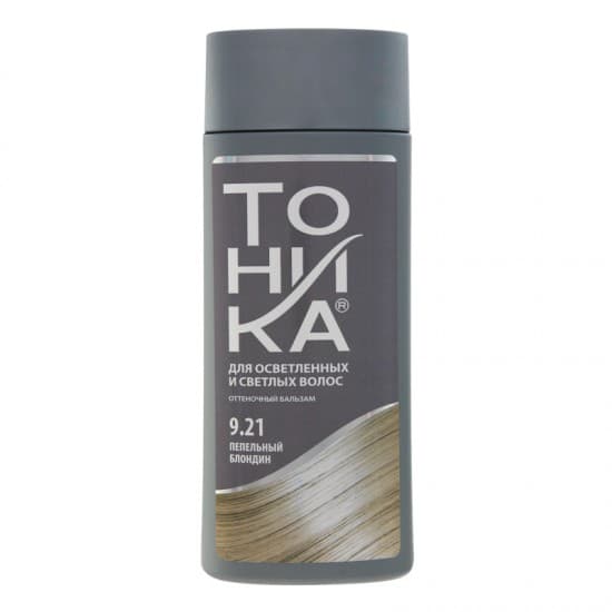 شامپو رنگ تونیکا TOHNIKA شماره 9.21 بلوند خاکستری حجم 150 میل