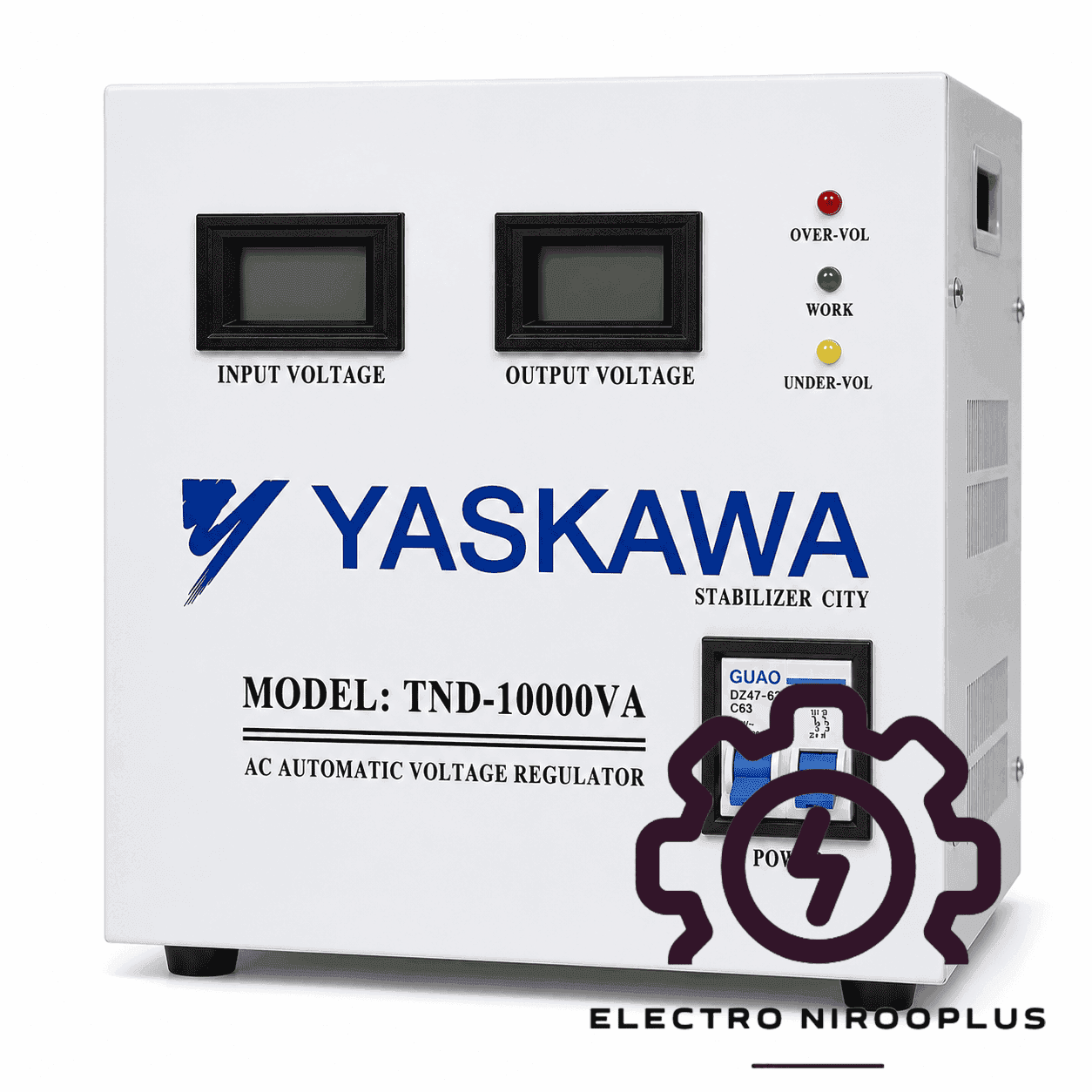 استابلایزر تک فاز 10 کاوا سرووموتوری YASKAWA