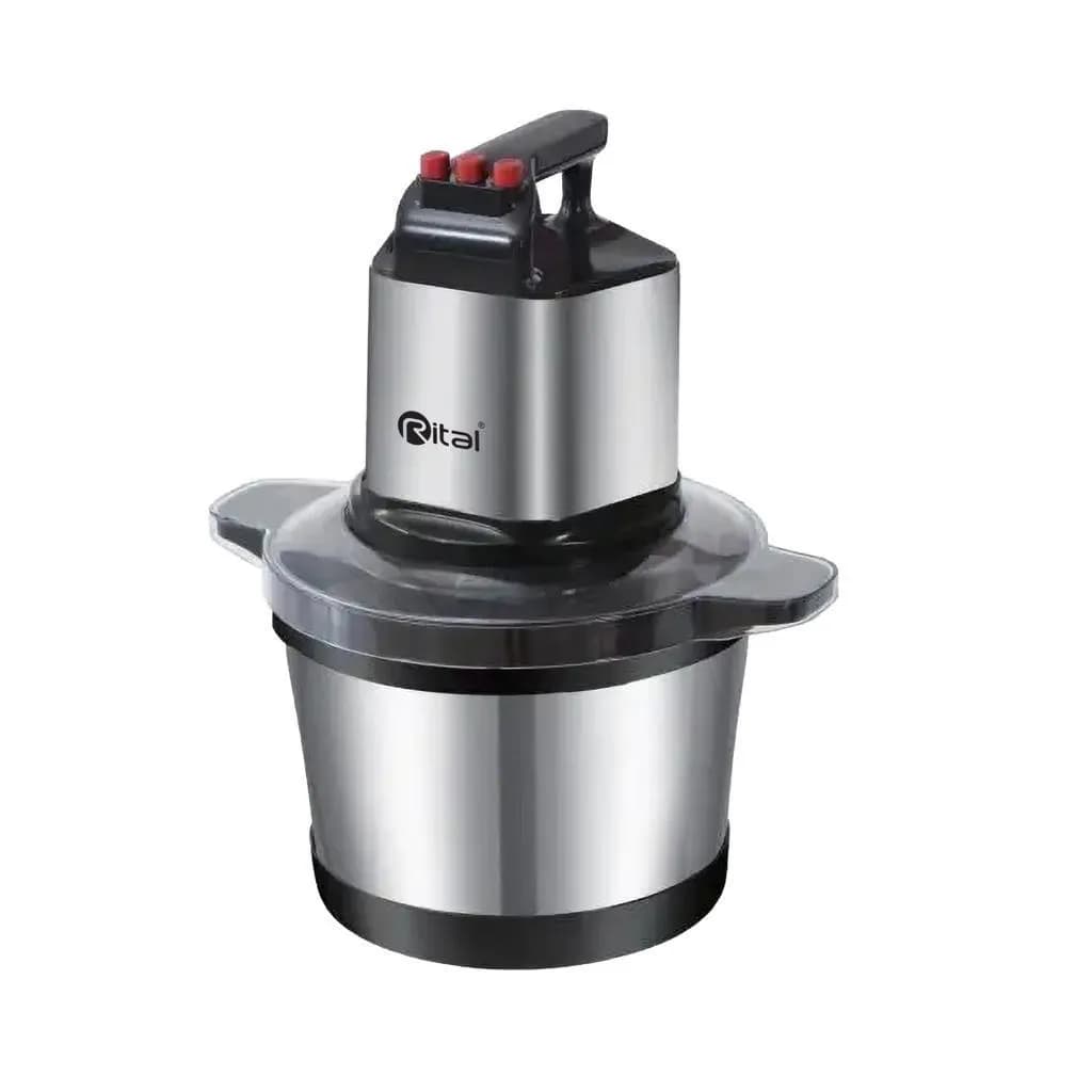 خردکن 6 لیتری بدنه تمام استیل برند ریتال مدل Rital RT-1001 (اورجینال) — تصویر ۴