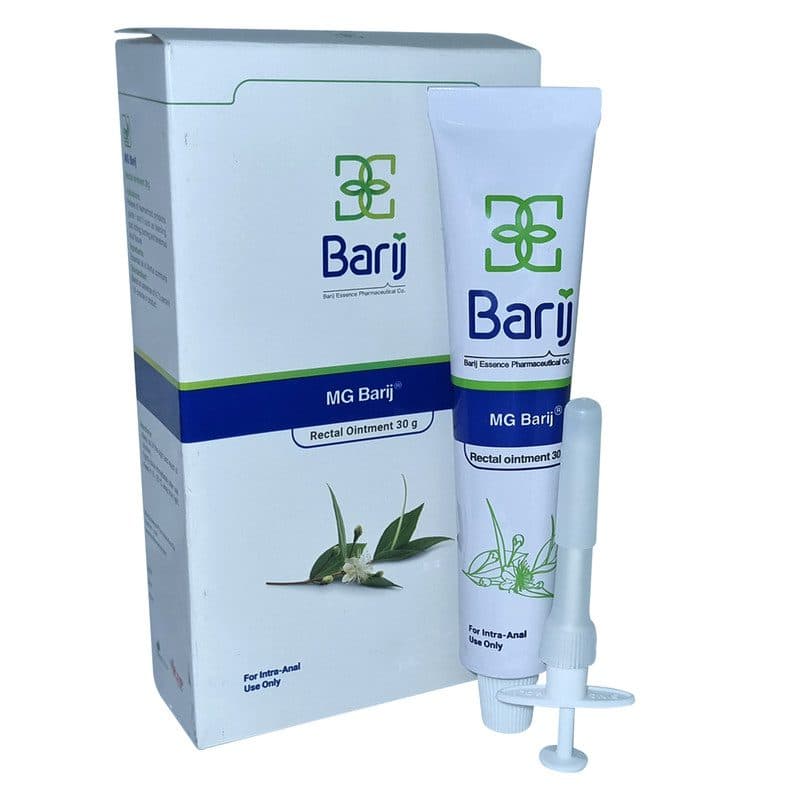 پماد مقعدی ام جی باریج اسانس – 30 گرم — تصویر ۳