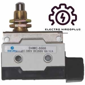 میکروسوئیچ فشاری ساده مدل 5000 ریز کاور دار | سری D4MC