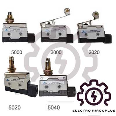 میکروسوئیچ قرقره دار اهرم بلند مدل D4MC-2000 | کاور دار — تصویر ۳