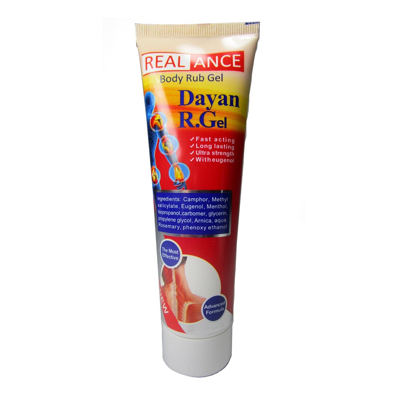 ژل موضعی عضلات و مفاصل ریلنس مدل R.Gel حجم 100 گرم — تصویر ۲