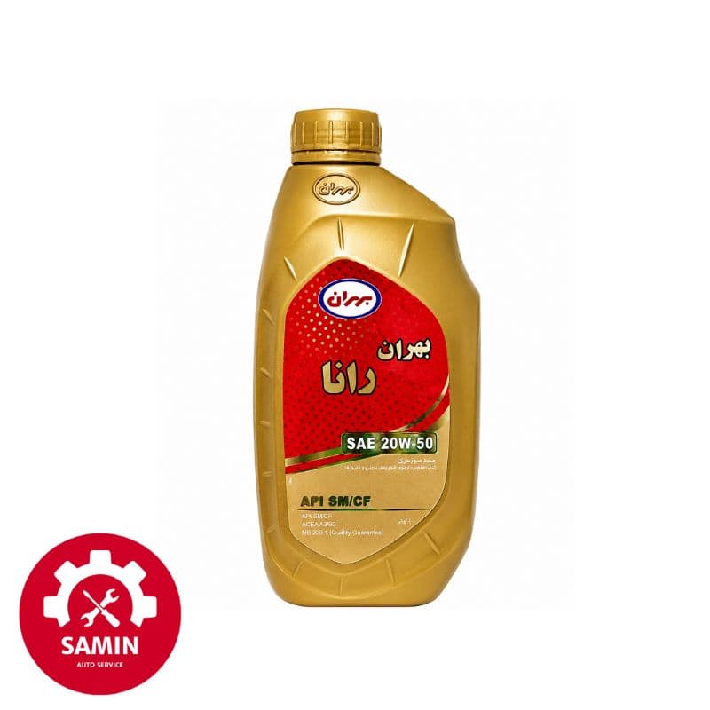 روغن موتور بهران رانا 20W50 API SM یک لیتری