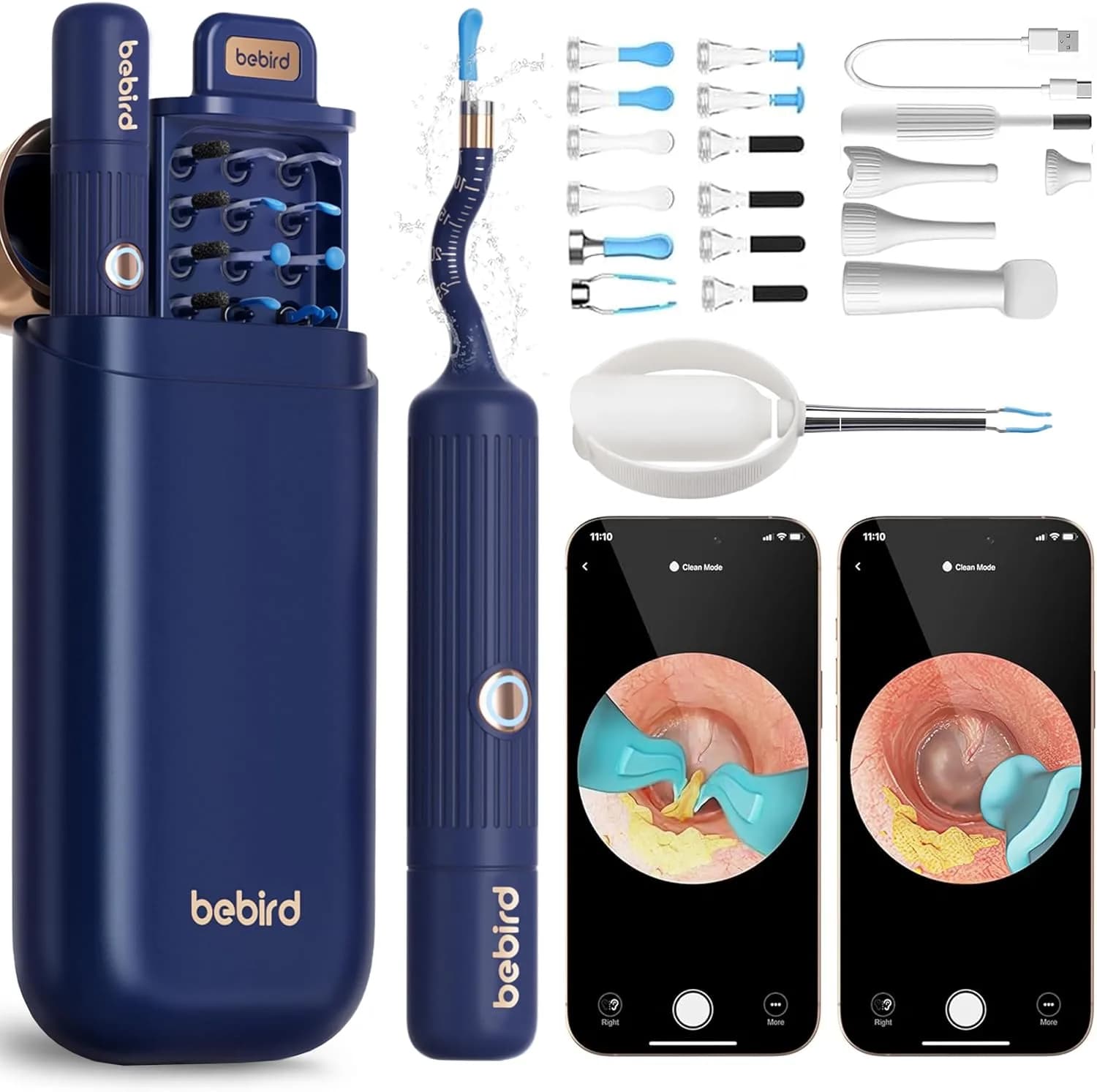 گوش پاک کن هوشمند شیائومی مدل BEBIRD I35R — تصویر ۸