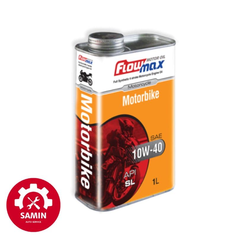 روغن موتور سیکلت فلومکس موتور بایک 10W40 یک لیتری API SL JASO MA2 – تعویض رایگان درب فروشگاه