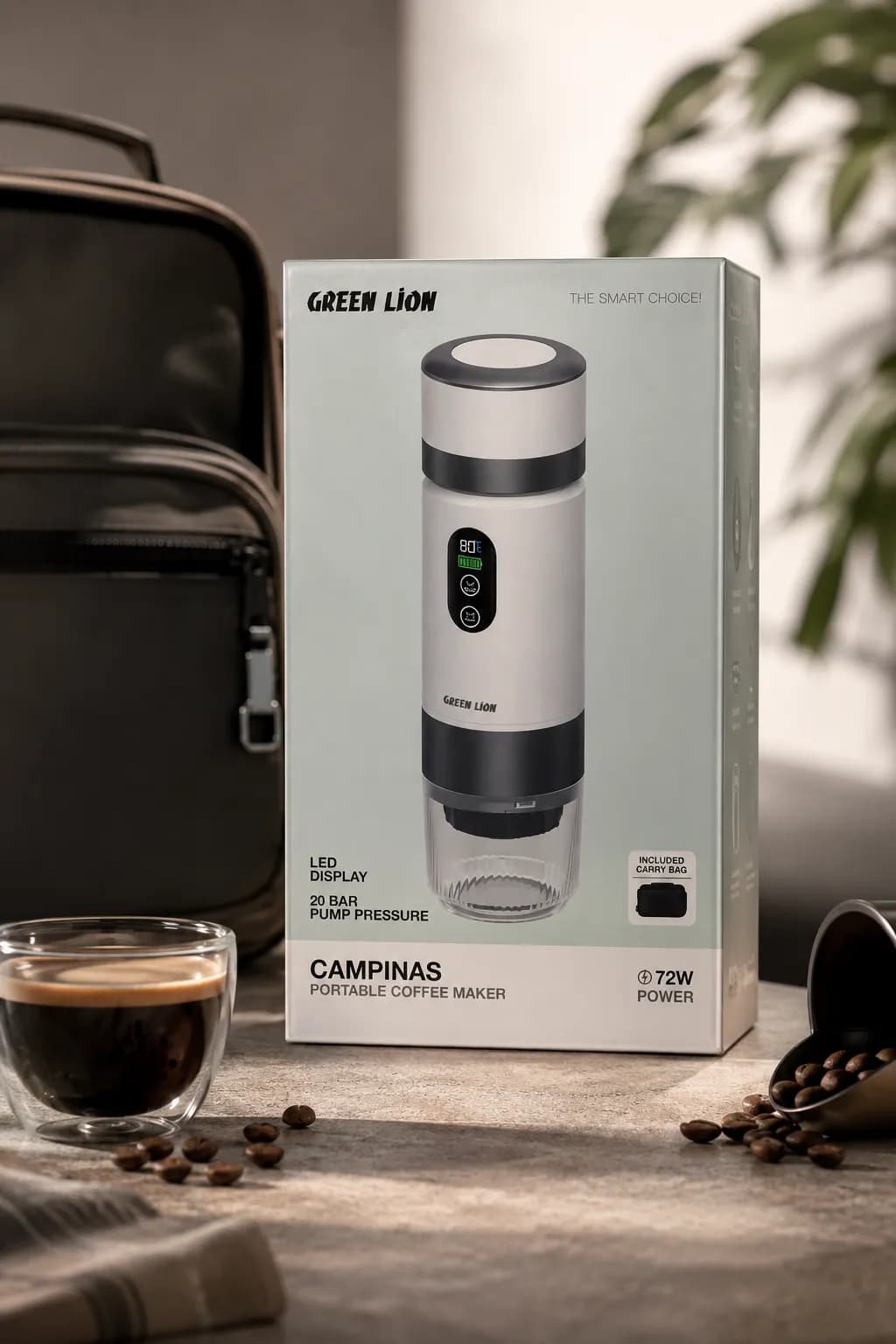 اسپرسوساز سفری گرین لاین مدل Campinas Portable — تصویر ۷