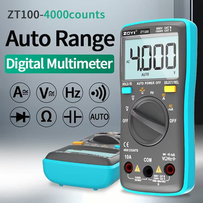 مولتی متر ZOYI مدل ZT-100 — تصویر ۸