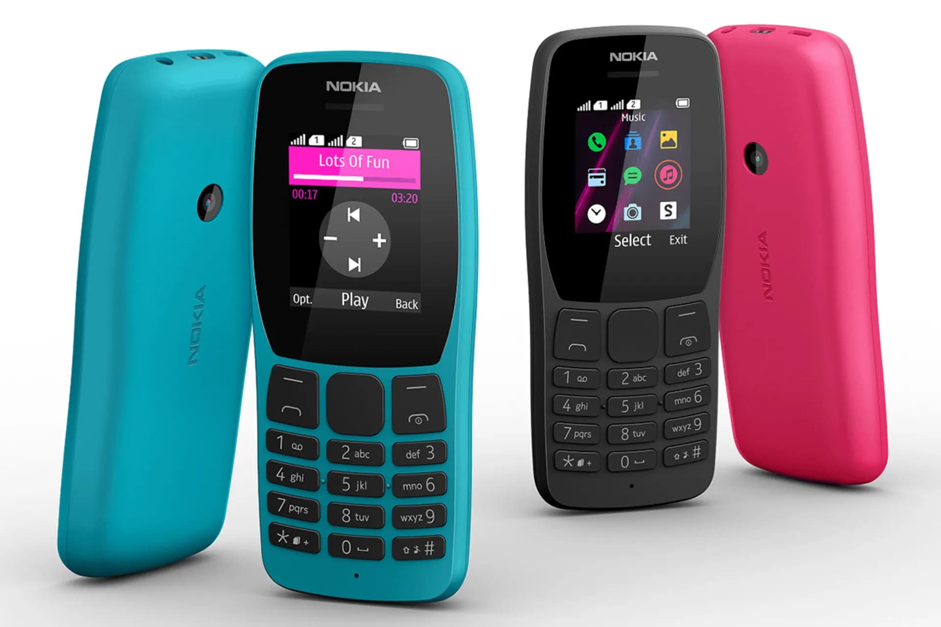 گوشی نوکیا 2022 110 | حافظه 4 مگابایت ا Nokia 110 2022 4 MB ( بدون گارانتی ) — تصویر ۴