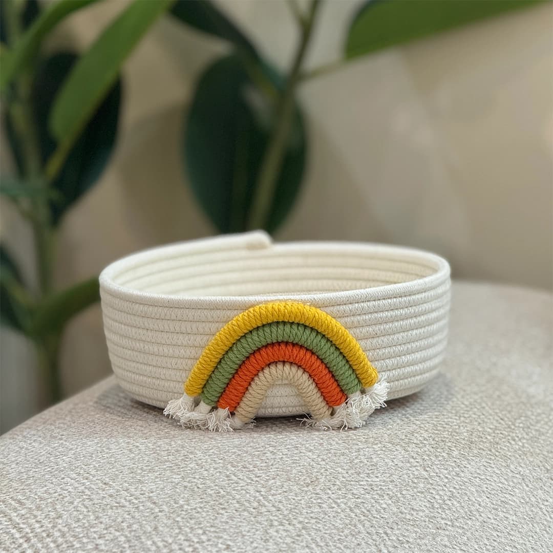 سبد قیطانی رنگین کمان