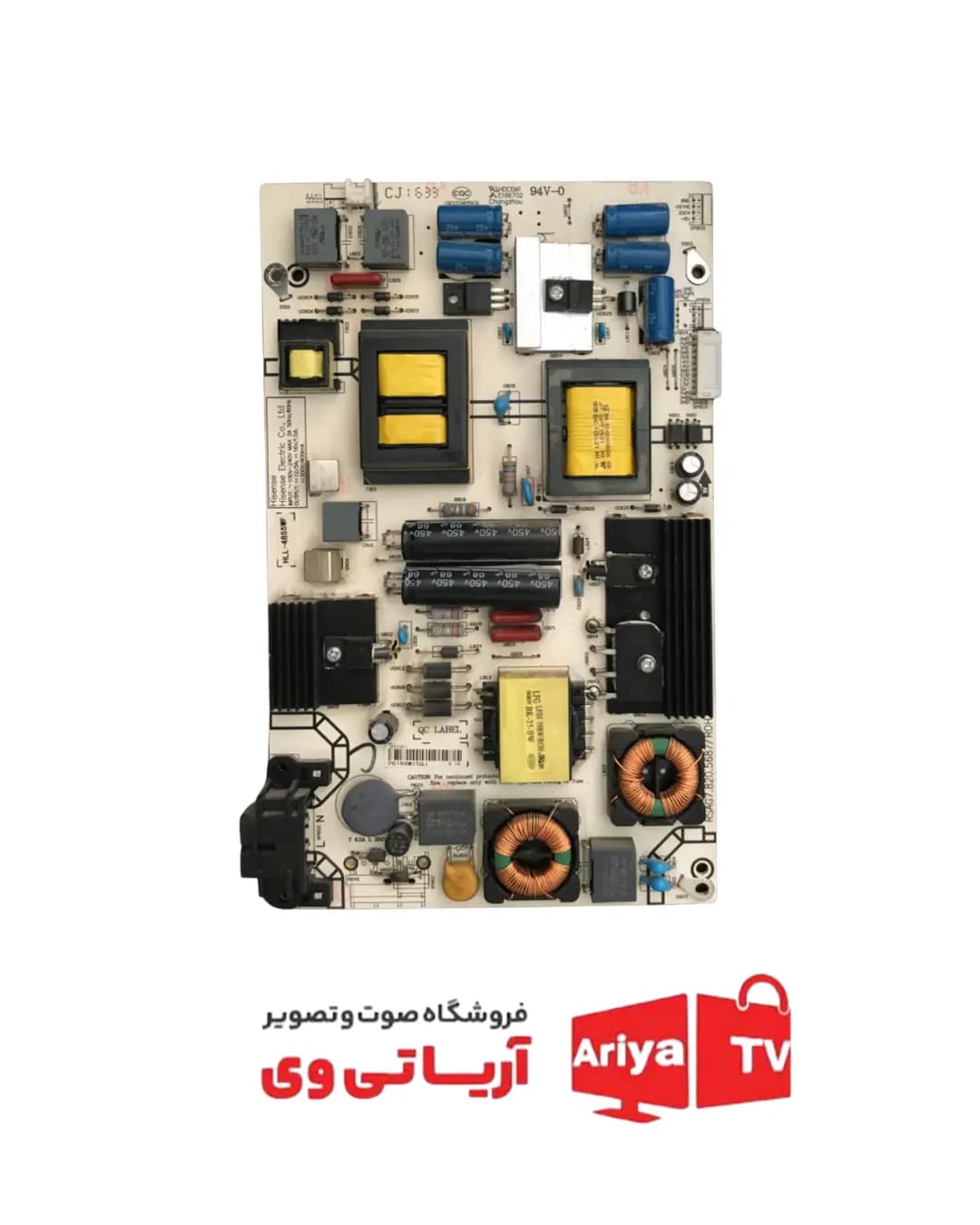 برد پاور تغذیه تلویزیون هایسنس مدل 50K3110PW