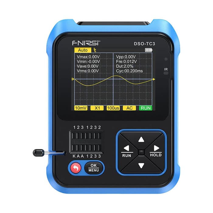 اسیلوسکوپ، تستر و سیگنال ژنراتور FNIRSI مدل DSO-TC3