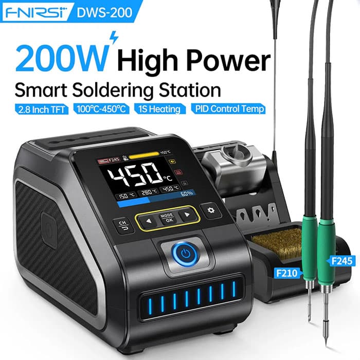 هویه دیجیتال 200 وات FNIRSI مدل DWS-200