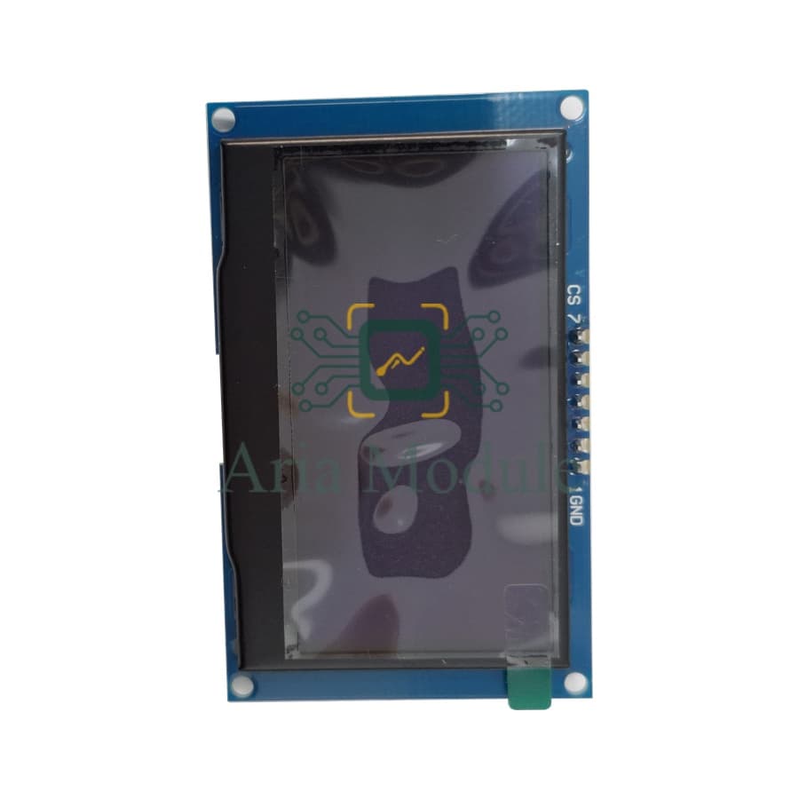 نمايشگر OLED آبي 2.42 اينچ I2C