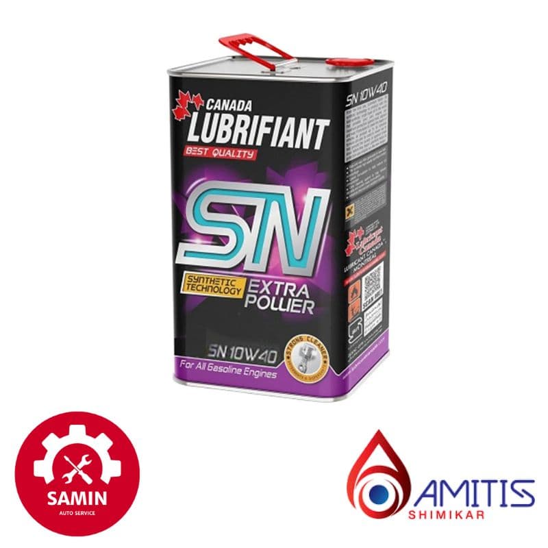 روغن موتور لوبریفنت کانادا 10W40 SN پنج لیتری + تعویض رایگان در فروشگاه