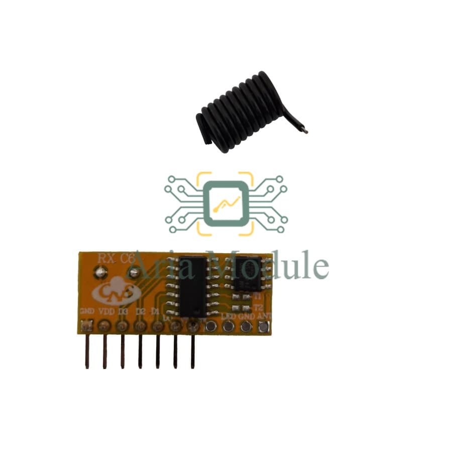 ماژول گيرنده RXC6 433MHZ — تصویر ۳