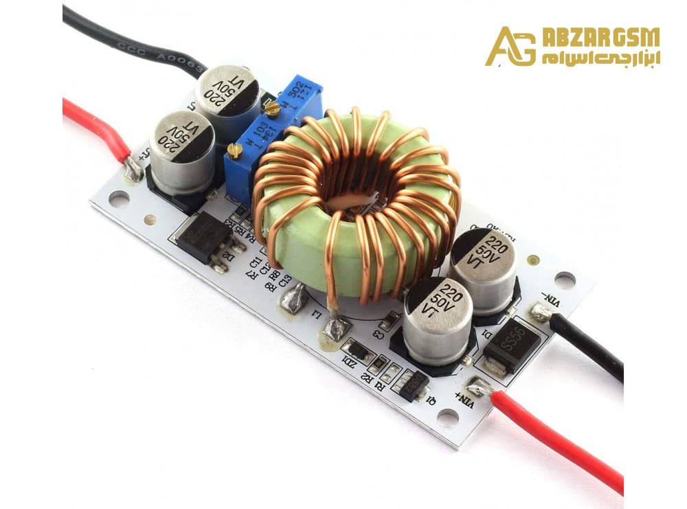 ماژول مبدل DC-DC افزاینده 250W برد آلومینیومی — تصویر ۵