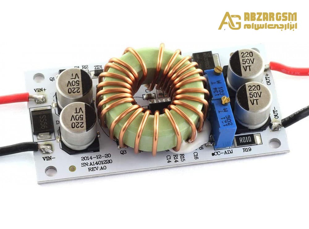 ماژول مبدل DC-DC افزاینده 250W برد آلومینیومی — تصویر ۴