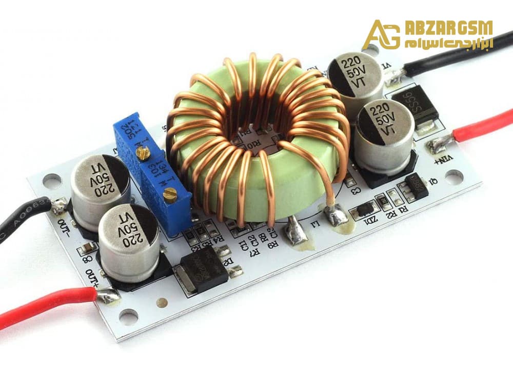ماژول مبدل DC-DC افزاینده 250W برد آلومینیومی — تصویر ۳