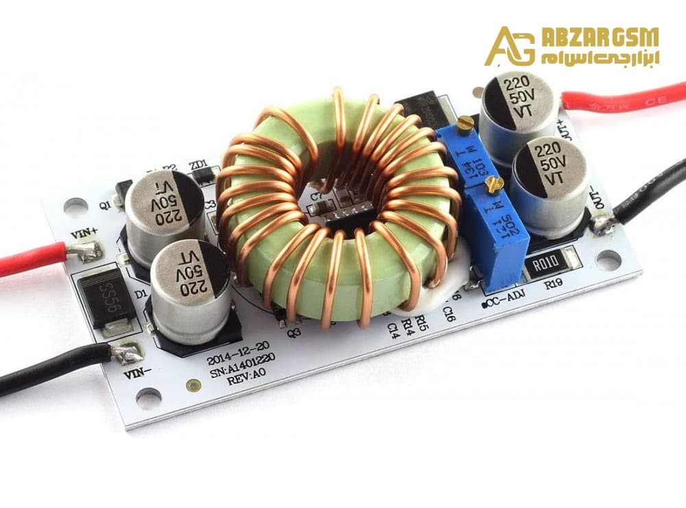 ماژول مبدل DC-DC افزاینده 250W برد آلومینیومی — تصویر ۶