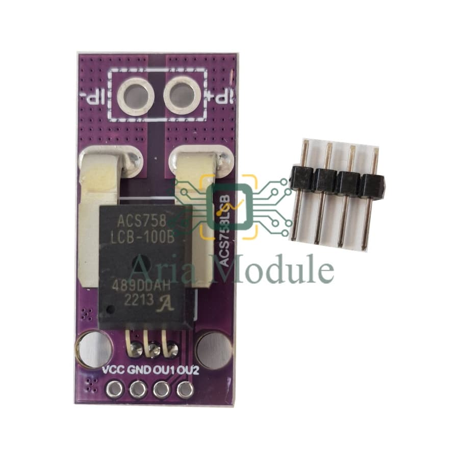 ماژول اندازه گيری جريان ACS758LCB 100A