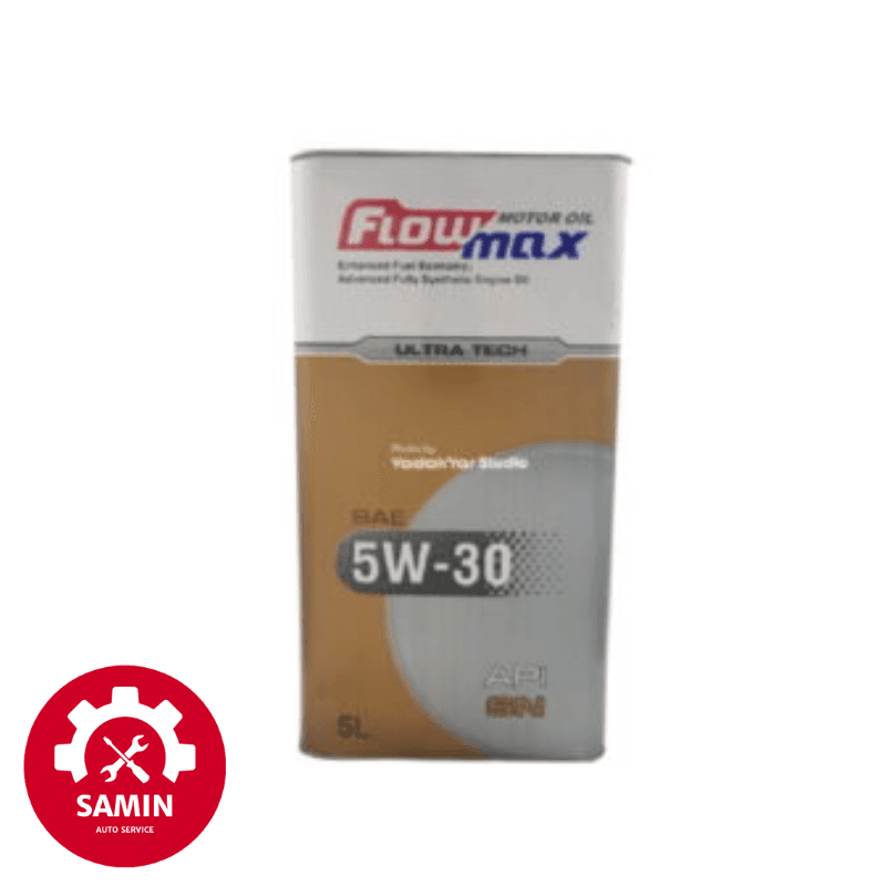 روغن موتور پارس فلومکس 5W30 پنج لیتری API SN | تعویض رایگان درب فروشگاه — تصویر ۲