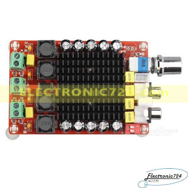 ماژول آمپلی فایر 100 وات استریو XH-M510 2x100W — تصویر ۵