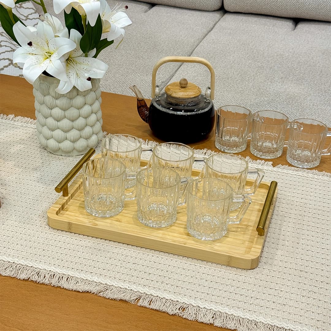 سینی پذیرایی بامبو سایز۲ — تصویر ۵