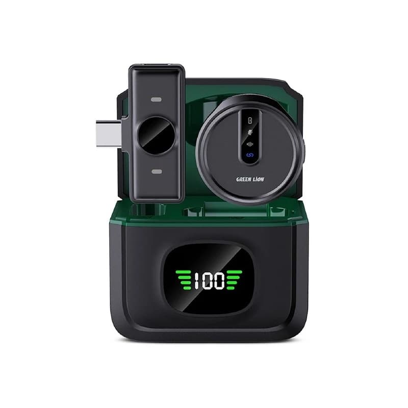 میکروفون یقه ای بی سیم گرین لاین مدل GM-88X — تصویر ۴