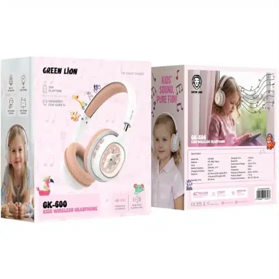 هدفون کودک گرین لاین مدل GK-600 — تصویر ۳